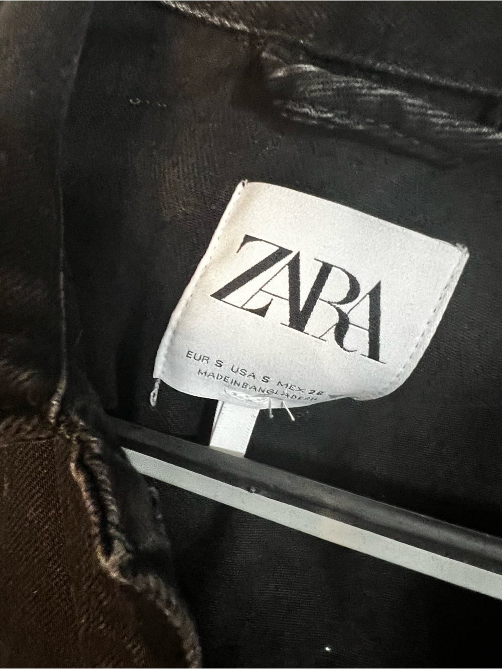 Zara Small Black Denim Jumpsuit Waist Cutouts Long Sleeve Classic Womens
Jean - Picture 3 of 16